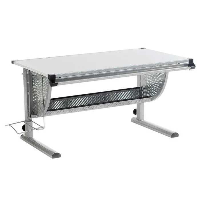 IDIMEX Kinderschreibtisch MADS, Höhenverstellbar In Weiß 2 IDIMEX Kinderschreibtisch MADS, Höhenverstellbar In Weiß – Bild 2