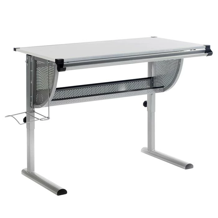 IDIMEX Kinderschreibtisch MADS, Höhenverstellbar In Weiß 3 IDIMEX Kinderschreibtisch MADS, Höhenverstellbar In Weiß – Bild 3