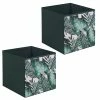 IDIMEX Stoffbox JUNGLE Faltbar 2er Pack