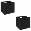 IDIMEX Stoffbox FELT Im 2er Set In Schwarz