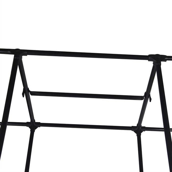 IDIMEX Stoffkleiderschrank STEVEN, 1 Kleiderstange, 9 Regale 6 IDIMEX Stoffkleiderschrank STEVEN, 1 Kleiderstange, 9 Regale – Bild 6