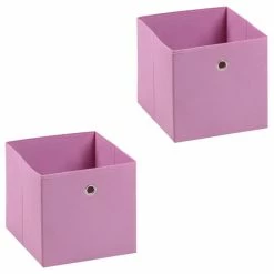 IDIMEX Stoffbox ELA Im 2er Set In Rosa