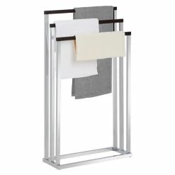 IDIMEX Handtuchhalter EDOARDO Mit 3 Handtuchstangen In Nussbaum