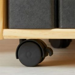 IDIMEX Rollcontainer KANO Mit 2 Schubladen Und 1 Ablagefach In Natur/grau -Günstiges Schränke Geschäft 2113 AC6