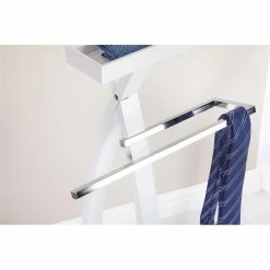 IDIMEX Herrendiener ROBIN Mit Hosenbügel Weiß -Günstiges Schränke Geschäft 30551 A3