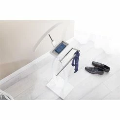 IDIMEX Herrendiener ROBIN Mit Hosenbügel Weiß -Günstiges Schränke Geschäft 30551 A4