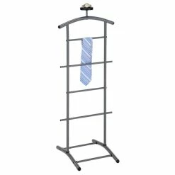 IDIMEX Herrendiener Stummer Diener ATRIX Grau