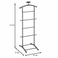 IDIMEX Herrendiener Stummer Diener ATRIX Grau -Günstiges Schränke Geschäft 30593 3