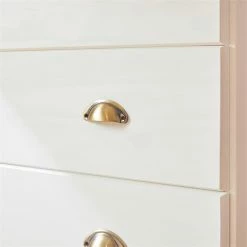 IDIMEX Sekretär GOMES Mit 3 Schubladen Und 2 Fächer Aus Kiefer Weiß -Günstiges Schränke Geschäft 7270 AC8