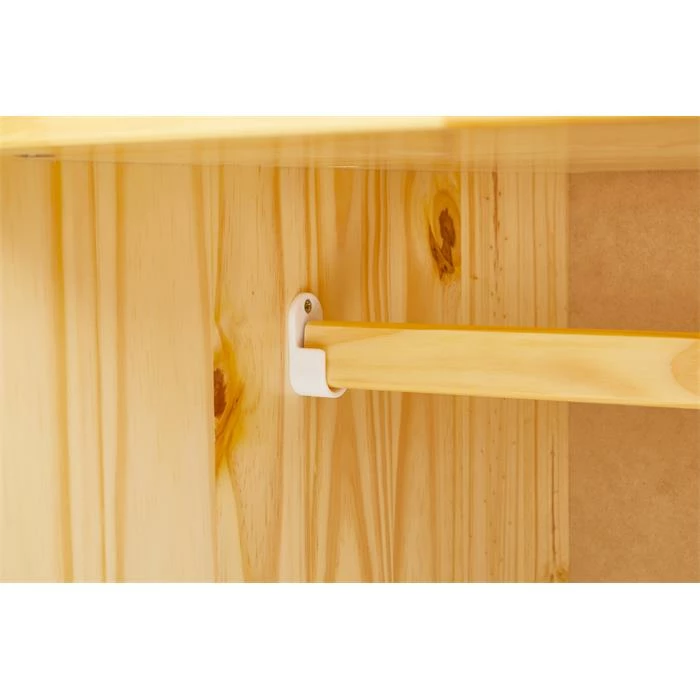 IDIMEX Kleiderschrank BERGEN Mit 2 Türen, Kiefer Natur 5 IDIMEX Kleiderschrank BERGEN Mit 2 Türen, Kiefer Natur – Bild 5