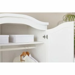 IDIMEX Kleiderschrank BERGEN Mit 2 Türen, Kiefer Weiß -Günstiges Schränke Geschäft 8071 A4