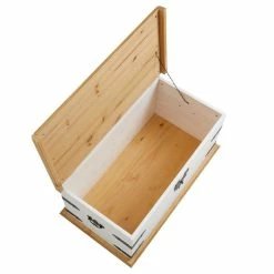 IDIMEX Truhe TEQUILA, Kiefer Massiv Weiß/braun, Mexiko -Günstiges Schränke Geschäft 81241 4