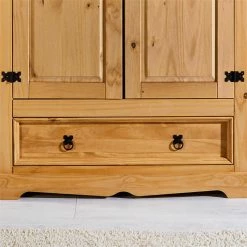 IDIMEX Kleiderschrank TEQUILA, Kiefer Massiv, Mexiko -Günstiges Schränke Geschäft 81295 A0 6N1