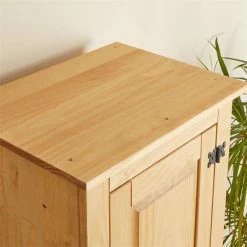 IDIMEX Schuhschrank TEQUILA, Kiefer Massiv, Mit 2 Schubladen Und 8 Fächer, Mexiko -Günstiges Schränke Geschäft 81324 AC4