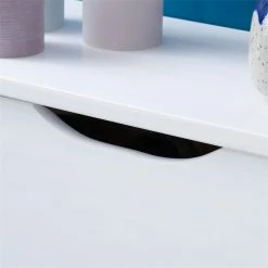 IDIMEX Schuhschrank BASIL Mit 3 Kipper In Weiß, Kiefer Massiv -Günstiges Schränke Geschäft 84010 A0 7N