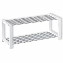 IDIMEX Schuhregal ARINA 2 Böden Weiß