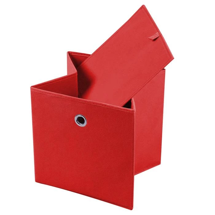 IDIMEX Stoffbox ELA Im 2er Set In Rot 2 IDIMEX Stoffbox ELA Im 2er Set In Rot – Bild 2