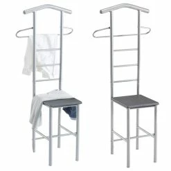 CARO-Möbel Herrendiener JIVO Im 2er Set In Grau