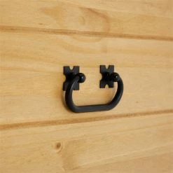 CARO-Möbel Aufbewahrungstruhe SALSA Im Mexiko Stil, Kiefer Massiv Gebeizt Und Gewachst -Günstiges Schränke Geschäft 94841 9