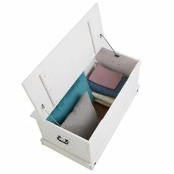 CARO-Möbel Mexico Truhe Kiefer Massiv In Weiß 10 CARO-Möbel Mexico Truhe Kiefer Massiv In Weiß -Günstiges Schränke Geschäft 94860 3