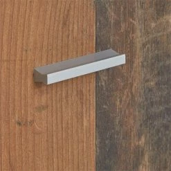 CARO-Möbel Schuhschrank LENNIS 2 Türen In Old Style/Beton Dunkel -Günstiges Schränke Geschäft 95470 5